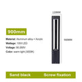 Bellamey LED Bollard Light IP65 Waterproof Black Aluminum - A 90cm screw fix
