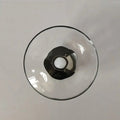 Taytum Wall Lamp Nordic Design Clear Glass Metal Body - A - Smoke grey glass - Gold base