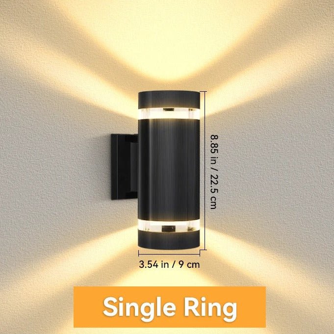 Alexi LED Wall Lamp IP44 Waterproof E27 Base Bulb Included - Type D