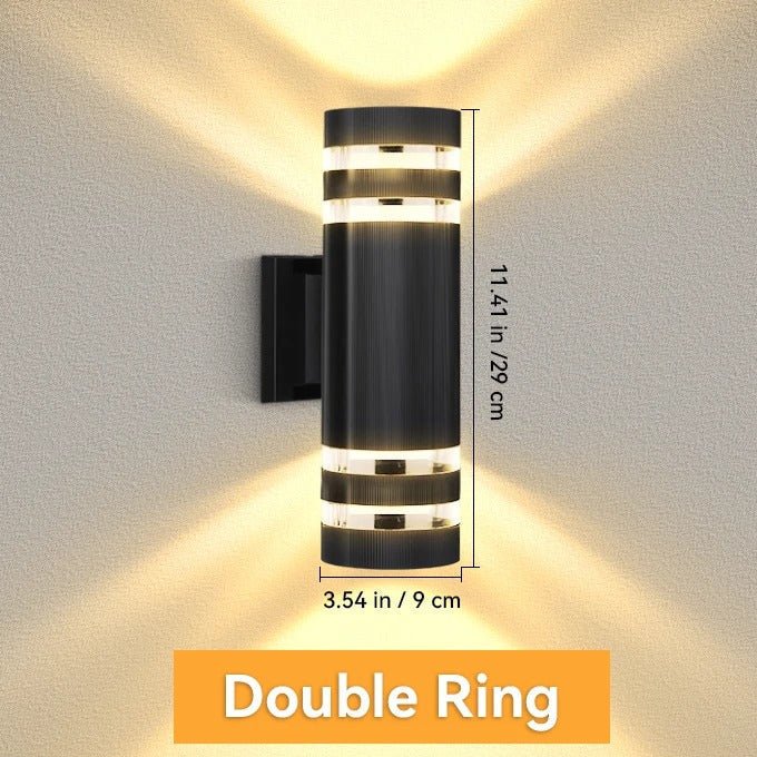 Alexi LED Wall Lamp IP44 Waterproof E27 Base Bulb Included - Type E