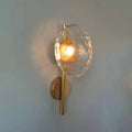 Taytum Wall Lamp Nordic Design Clear Glass Metal Body - A - Clear glass