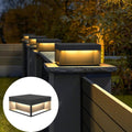 Abbie Solar Pillar Light Stainless Steel IP65 Waterproof - 200mm