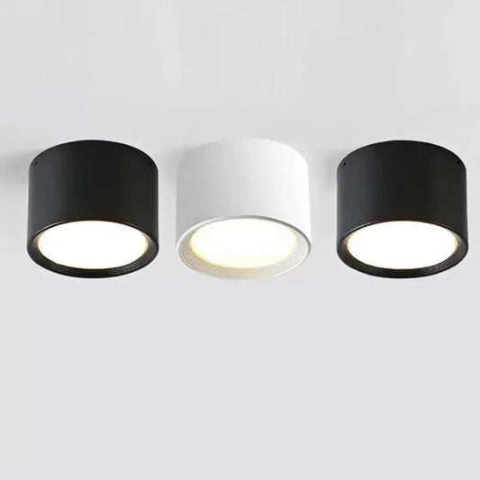 Emberlynn Surface Mounted Downlight Black Or White Kitchens - White