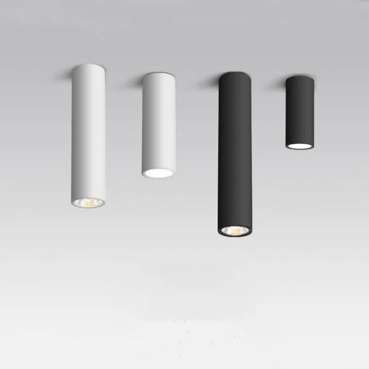Carly White LED Surface Mounted Downlight Dimmable LED - White Down light L200mm