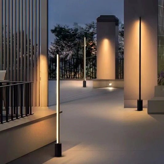 Kenzie LED Lawn Light Stainless Steel Aluminum IP65 - 6W 750MM