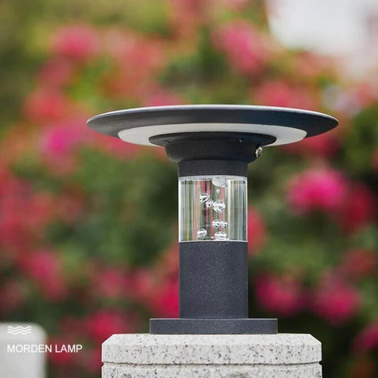 Acacia Solar Pillar Light Solar Powered Easy Installation - 