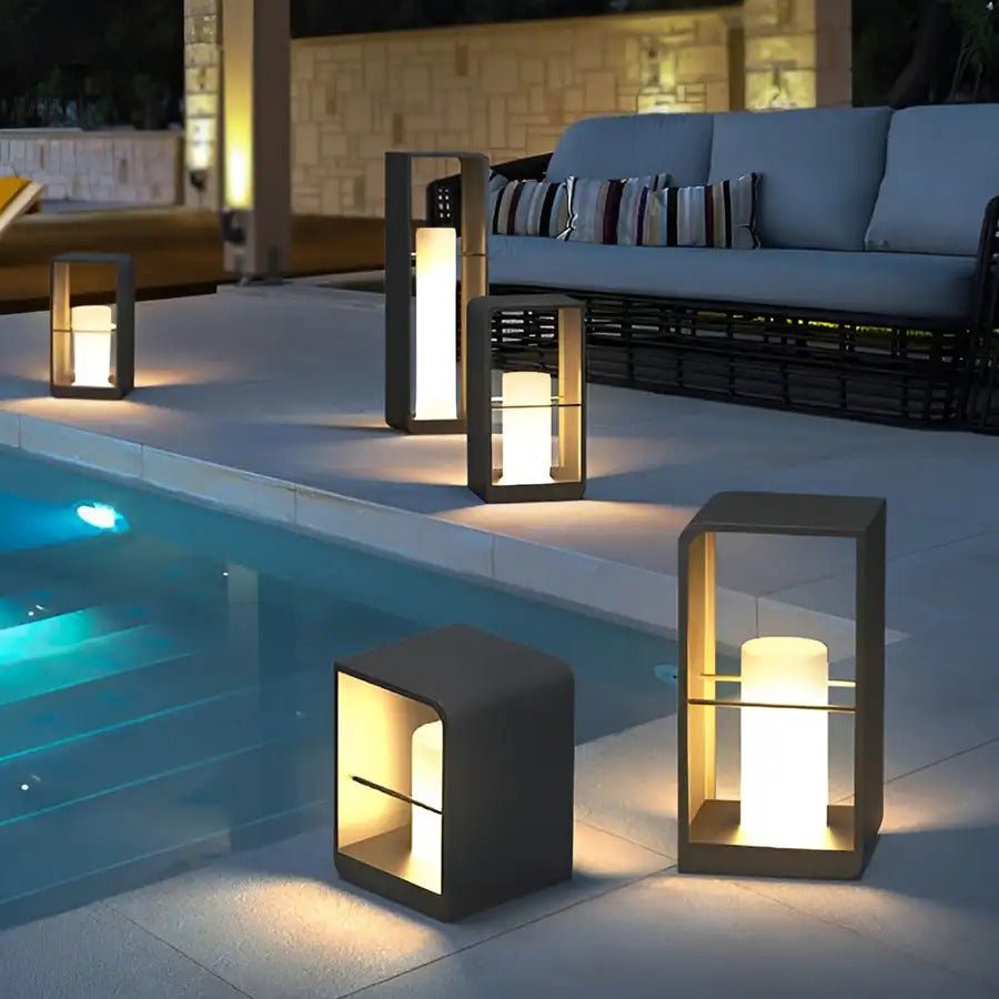 Sariyah Outdoor Light Solar Powered IP54 Waterproof - Electricity Wired M