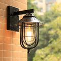 Bentley Outdoor Wall Lamp Waterproof Iron Clear Glass - 