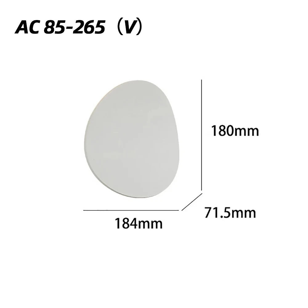 Adhya Outdoor Wall Lamp IP66 Waterproof Aluminum Body LED - White
