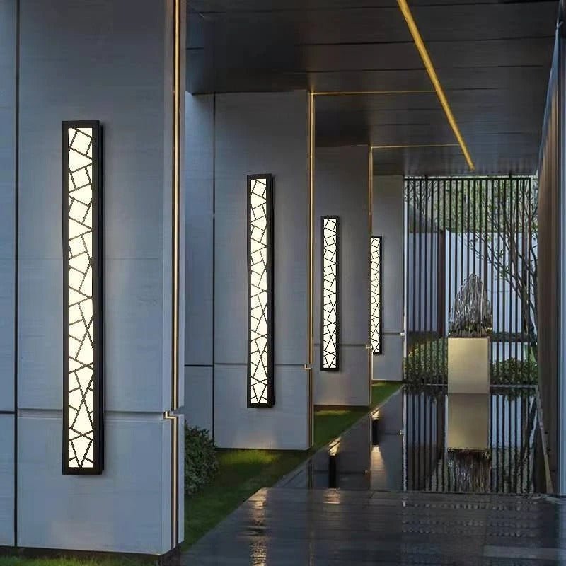 Advika LED Wall Lamp IP65 Waterproof Brushed Finish - L60xW14 18W