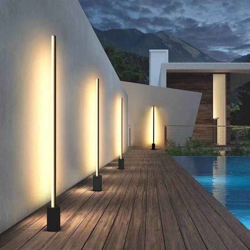 Kenzie LED Lawn Light Stainless Steel Aluminum IP65 - 6W 750MM