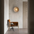 Lisbeth Wall Lamp Resin Frosted Glass Up And Down Lighting - Warm Light (3000K)