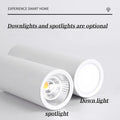 Carly White LED Surface Mounted Downlight Dimmable LED - White Down light L200mm