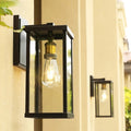 Paityn Outdoor Wall Lamp Waterproof Construction Glass Shade - 004 - a