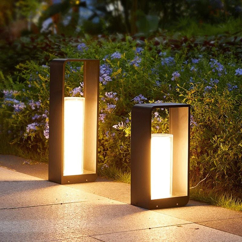 Reyna LED Outdoor Light IP65 Waterproof Stainless Steel - Electricity wired 42CM