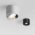 Paulina Surface Mounted Downlight 9W to 24W Rotatable - Black