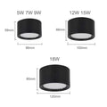 Emberlynn Surface Mounted Downlight Black Or White Kitchens - Black