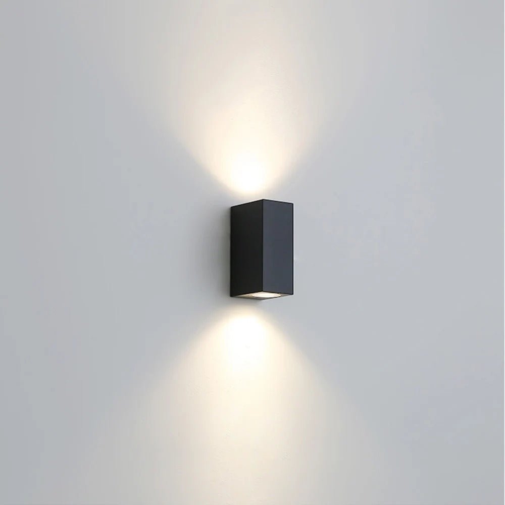 Ahana LED Wall Lamp Indoor And Outdoor Ready Up And Down - White Round B