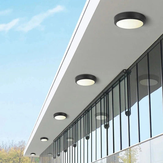 Ayva Outdoor Ceiling Light Radar Sensor IP65 Waterproof - 6W 15CM Diameter