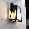 Nahomi Outdoor Wall Lamp Thickened Aluminum All Weather - Glass