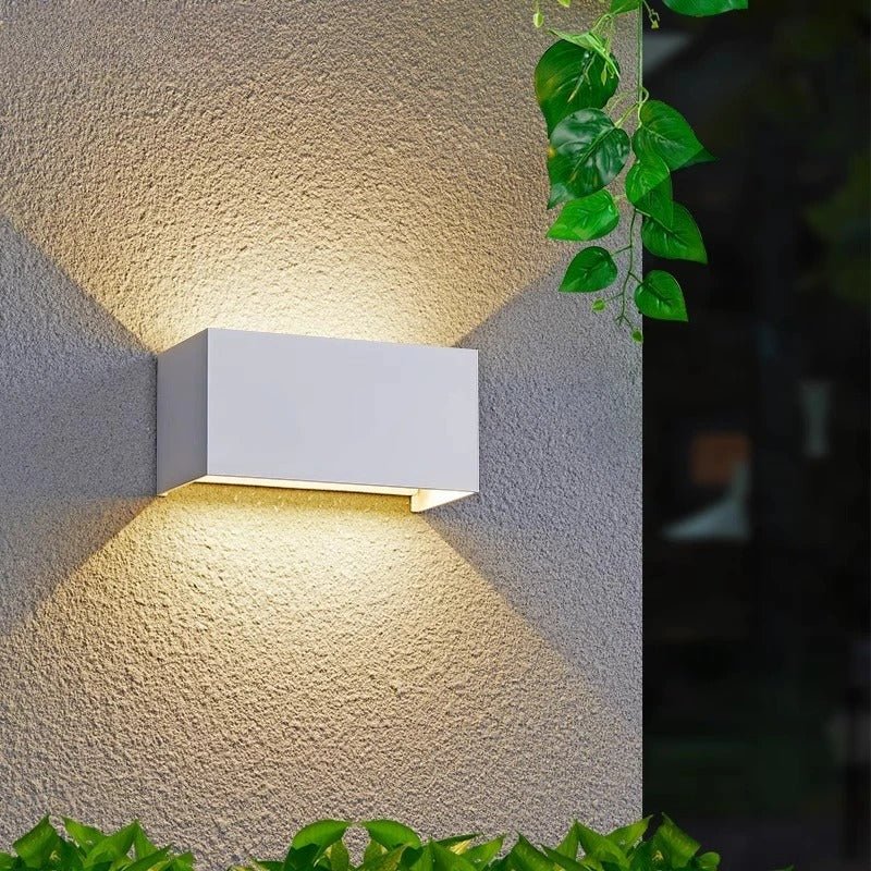 Aleia LED Wall Lamp IP65 Waterproof Indoor Outdoor Modern - 24w - white body