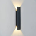 Alejandra Outdoor Wall Light IP65 18W LED Nordic Design - 61cm - black body - 24w