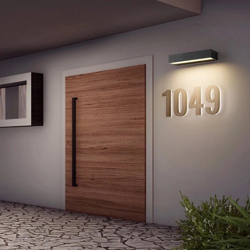 Ailyn LED Wall Light IP65 Exterior Aluminum Alloy Body - 30cm - 20W