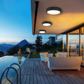 Ayva Outdoor Ceiling Light Radar Sensor IP65 Waterproof - 6W 15CM Diameter