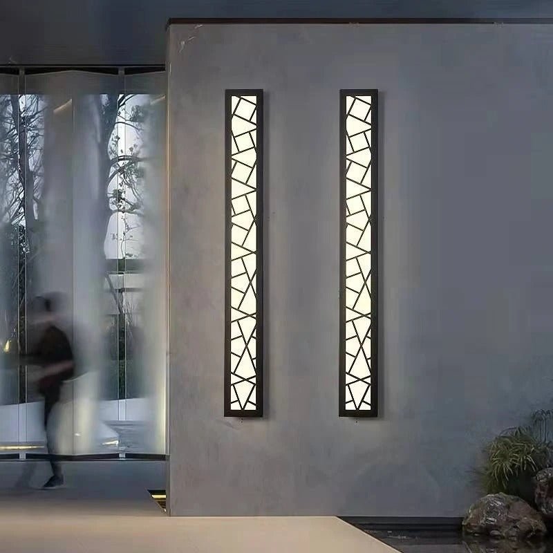 Advika LED Wall Lamp IP65 Waterproof Brushed Finish - L30xW14 10W