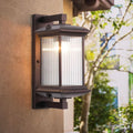 Rachael Outdoor Wall Lamp Weather Resistant Aluminum Frame - 