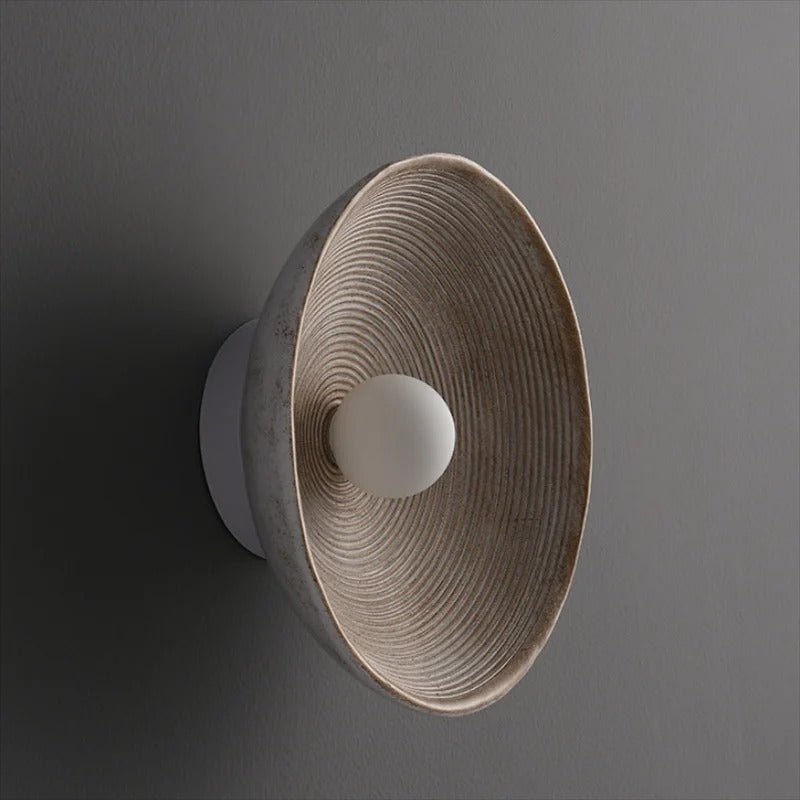Lisbeth Wall Lamp Resin Frosted Glass Up And Down Lighting - Warm Light (3000K)