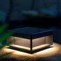 Abbie Solar Pillar Light Stainless Steel IP65 Waterproof - 200mm