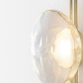 Taytum Wall Lamp Nordic Design Clear Glass Metal Body - A - Clear glass