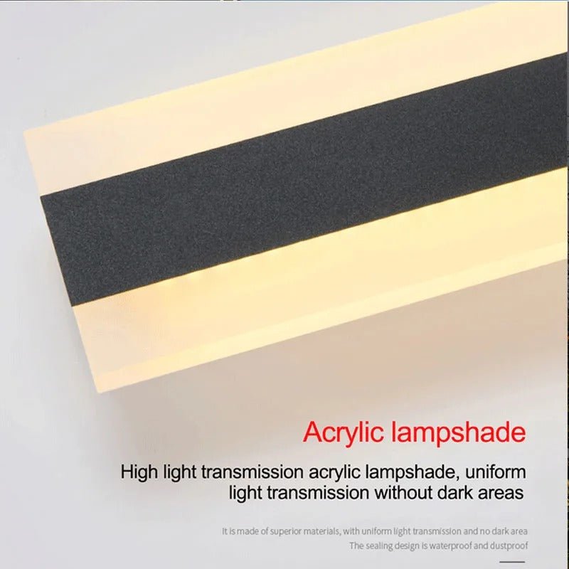 Adriel LED Wall Lamp IP65 Waterproof Slim Strip Profile - 80 x 9cm 24W