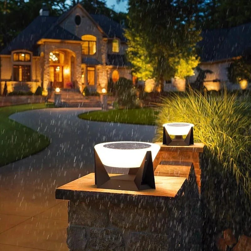 Abriella Solar Light Remote Control Adjustable Brightness - Dia 33cm H18cm - Solar