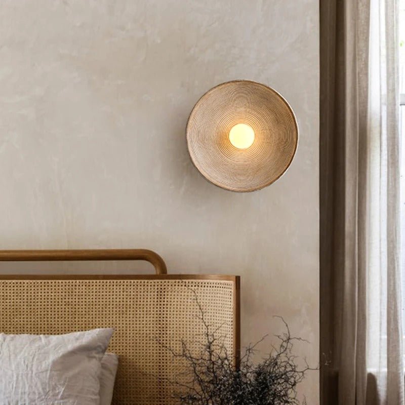 Lisbeth Wall Lamp Resin Frosted Glass Up And Down Lighting - Warm Light (3000K)