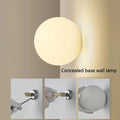 Globa Ceiling Lamp White Glass Shade Sconce Design - Dia 18cm