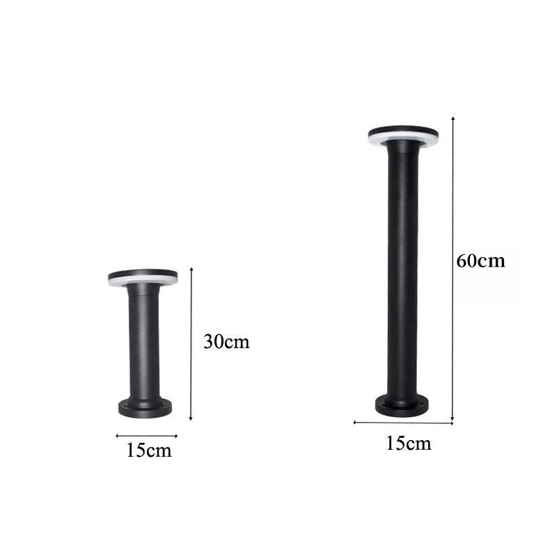 Indie LED Lawn Lamp IP65 Waterproof 30cm and 60cm Sizes - 60cm cylinder