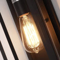 Kaelani Outdoor Wall Lamps Set of Two Clear Tempered Glass - 