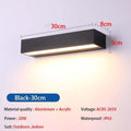 Ailyn LED Wall Light IP65 Exterior Aluminum Alloy Body - 30cm - 20W