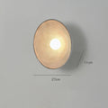 Lisbeth Wall Lamp Resin Frosted Glass Up And Down Lighting - Warm Light (3000K)