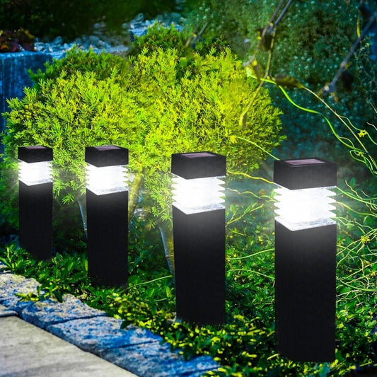Anne LED Solar Pathway Light IP65 Waterproof Weatherproof - White