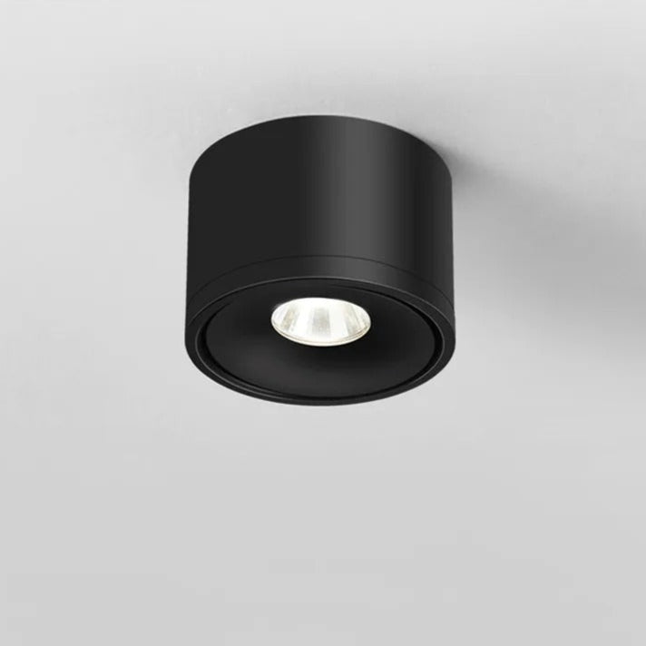 Paulina Surface Mounted Downlight 9W to 24W Rotatable - Black