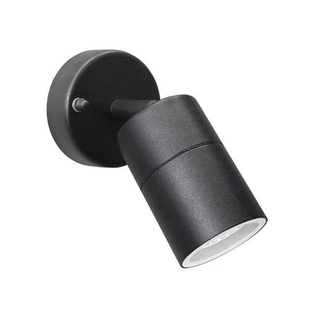 Adalee Outdoor Wall Lamp Weatherproof LED Up Down Light - 1 Head Black