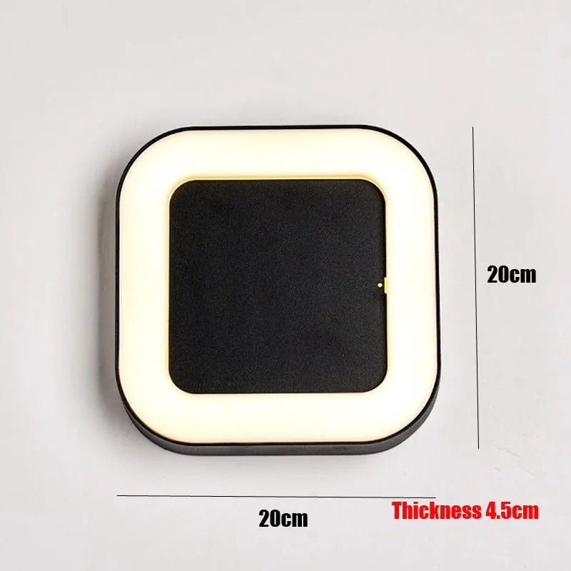 Azul LED Ceiling Lamp IP65 Waterproof Durable Aluminum Body - Square