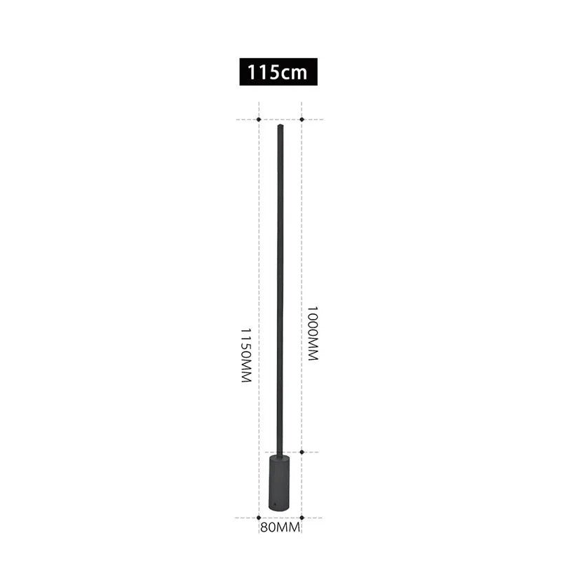 Kenzie LED Lawn Light Stainless Steel Aluminum IP65 - 10W 1150MM