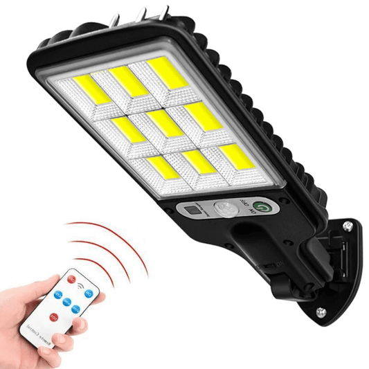 Solar Motion Sensor Floodlight – Outdoor Security LED Light - Duvelix