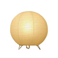 Miraki Table Lamp Japanese Inspired Design Warm White Glow - Round